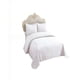 thumbnail image 2 of Cubrecama De Verano Quilt 1 5 Plazas Con Pompon Color Blanco, 2 of 4