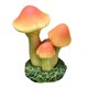 thumbnail image 2 of Estatua De Decoración De Ornamento De Setas De Jardín Para Casa De Mu?ecas Micro Paisaje DIY Naranja Amarillo, 2 of 5