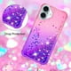 thumbnail image 3 of Funda Para Iphone 16 Con Diseño Gradiente Y Brillo Líquido Antigolpes Tpu, 3 of 4