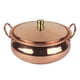 thumbnail image 1 of Olla de Cobre, Utensilios de Cocina de Cobre con Tapa, Cacerola Binaural, Olla para Shabu Shabu, Apta para Estufas de Inducción, para Uso Doméstico Y 18 cm, 1 of 5