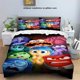 thumbnail image 1 of Head Agent 3D Printing Kids Cute Cartoon Duvet Cover 100% Polyester 3 Pcs Soft Breathable Duvet Cover Bedding Bed Sheets, 1 of 5