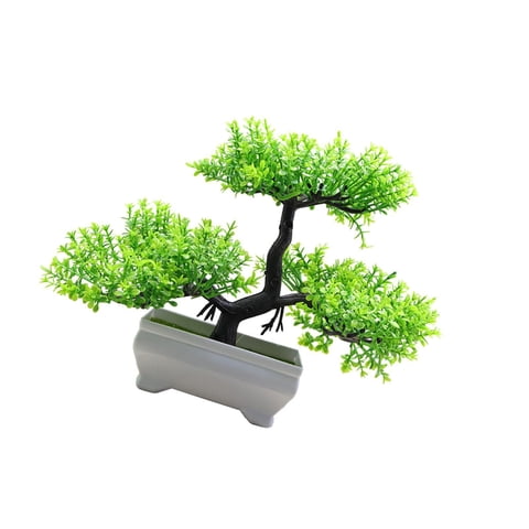 Magideal - Plantas Artificiales En Maceta Planta Artificial Planta De Pino Acogedora Planta De Decoración Artificial Para El Suelo Decoración Del Hogar Interior