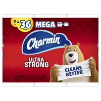 Papel Higiénico Charmin Ultra Strong 9 Mega Rollos
