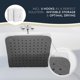 thumbnail image 3 of Alfombra de baño Homerella® para bañera, antideslizante, resistente al moho, 90 x 40 cm, 3 of 7