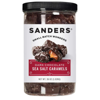 Sanders Chocolate Dark Sea Salt Caramels 1.02 Kg