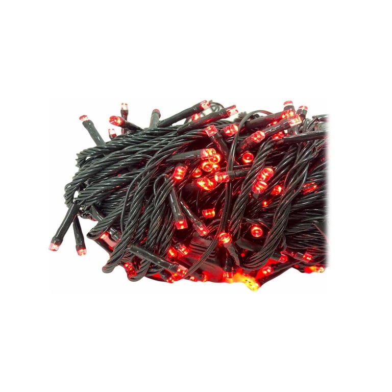 Genérico - Guirnalda De 300 Luces Rojas Navideñas Decoración