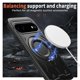 thumbnail image 2 of Para Google Pixel 11 / Pixel 11 Pro Funda con Soporte de Anillo en O Magnético Invisible, Funda de Teléfono a Prueba de Golpes, Negro, 2 of 6