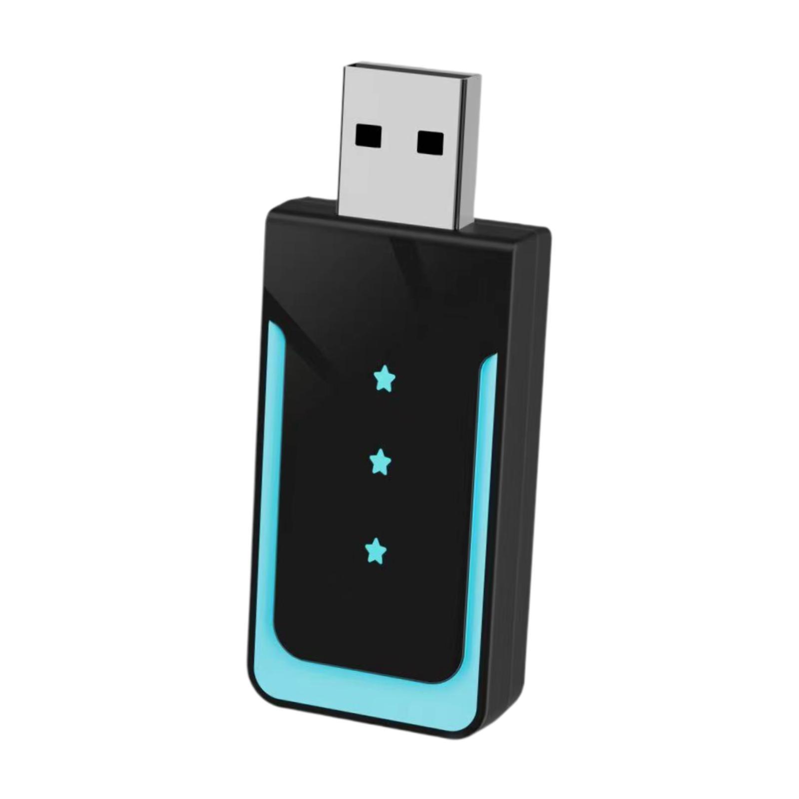 Bothyi - Adaptador Inalámbrico Automático Accesorios Automáticos De Alto Rendimiento Mini Bt 5.0 Portable