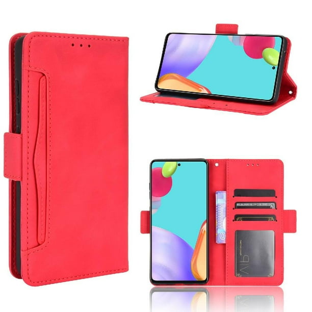 Funda Tipo Billetera FOXDOCK para Samsung Galaxy A52 5G – Tapa Flip con Tarjetero