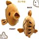 thumbnail image 4 of Peluche de pez Taiyaki Roqei 35 cm – Animal de peluche suave, 4 of 7