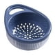 thumbnail image 2 of Cuenco Colador De Cocina Con Asa, Canasto De Almacenamiento De Alimentos, Cuenco Para Lavar Verduras, Azul, 2 of 3