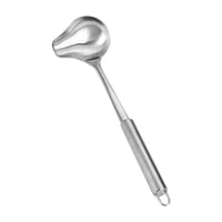 Bothyi - Cucharón De Sopa De Acero Inoxidable Con Pico, Cucharón De Salsa Para Salsas, Salsas Picantes