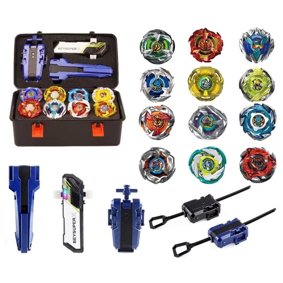 Set de juguetes Burst Battle Cunjxtan Burst Gyro con 12 trompos giratorios