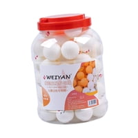Ioensy - 60X Pelotas De Ping Pong De Elasticidad Prémium Para Entrenamiento Recreativo En Color Blanco