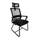 thumbnail image 1 of Silla De Escritorio Oficina Con Reposacabezas Polar Negra, 1 of 8