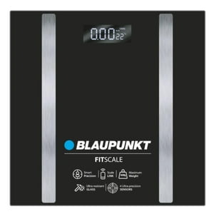 Blaupunkt - Balanza Peso Digital Fitness 180Kg Negro Fit Scale