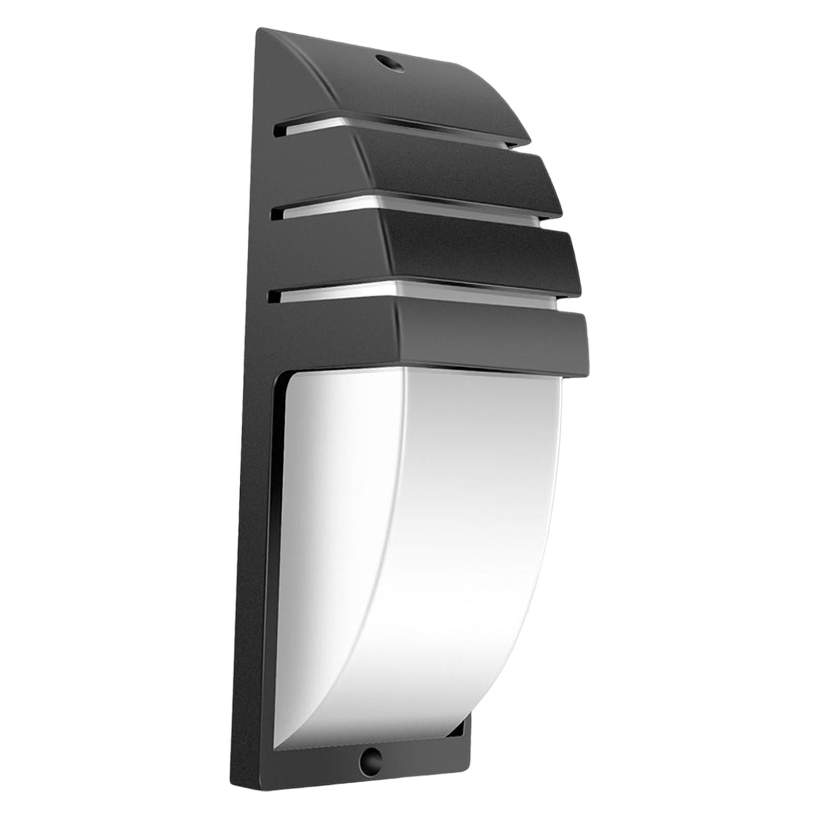 Ioensy - Lámpara De Aplique De Pared Led Lámpara Exterior Impermeable Para Exteriores Blanco Cálido