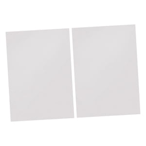 Magideal - Hoja De Pp Translúcida De Pvc, Plantilla Artística Artesanal, Filtro De Luz De Gel De Corrección A4 Multiusos Para Lámpara De Estudio Fotográfico, 2 Puro Claro