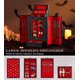 thumbnail image 5 of Organizador de joyas para mujer Homde con ventana: 22 ganchos, 5 of 9