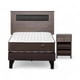 thumbnail image 1 of Cama Rosen Ergo T 1.5 Plazas + Muebles Ferrara Gris, 1 of 6