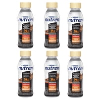 Nutren Protein Bebida Lactea Chocolate Suplemento Alimenticio 200Ml X6