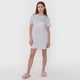 thumbnail image 4 of Camisa de Dormir Mujer Poliéster Rayas Gris Corona, 4 of 5