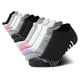 thumbnail image 1 of Pack de 12 calcetines Reebok No Show para mujer, corte bajo, talla 4-10, 1 of 7