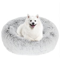 Cama Para Perros Jollyvogue, Relajante Y Ansiolítica, Rosquilla Para Mascotas Grandes
