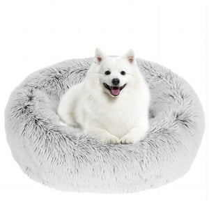 Cama Para Perros Jollyvogue, Relajante Y Ansiolítica, Rosquilla Para Mascotas Grandes