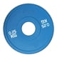thumbnail image 4 of Disco de Peso Portátil con Diámetro Estándar para Ajuste Universal Fabricado en Hierro Y Caucho Adecuado para Entrenamiento de Fuerza Y Levantamiento Azul 025 kg, 4 of 5