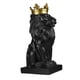 thumbnail image 1 of Estatua de cabeza de estilo nórdico, decoración de mesa, colección de artesanía de resina, escultura ornamental para estante de sala de estar, Negro, 1 of 5