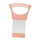 thumbnail image 4 of Soporte Para Cebolla Para Rebanar Cortador Manual De Cebolla Para Huevos, Limón, Pepinos, Color Rosa, 4 of 5