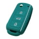 thumbnail image 3 of Protector De La Chaqueta De La Cubierta De La Llave Del Control Remoto Del Coche De Silicona Para Golf VW Sagitar Polo Verde Oscuro, 3 of 5