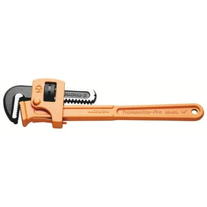 Llave Para Tubo Stillson 12 Tramontina Pro Naranja Claro