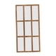 thumbnail image 1 of Espejo De Pared Decorativo Con Imitación De Ventana, Espejo De Pared Para Sala De Estar, Baño, Color Madera, 1 of 3