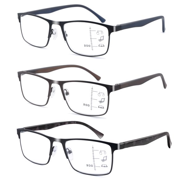 Gafas correctoras Ryegis progresivas multifocales 2.0x