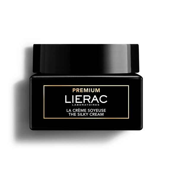 Crema hidratante Lierac The Silky Face, 50 ml, antienvejecimiento