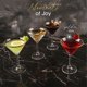 thumbnail image 3 of Juego de Copas de Martini El Máscara El Turko Vintage con Borde Dorado, 3 of 8