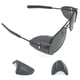 thumbnail image 3 of Protectores laterales para gafas, 11 pares, transparentes y 1 par, negros, 3 of 8