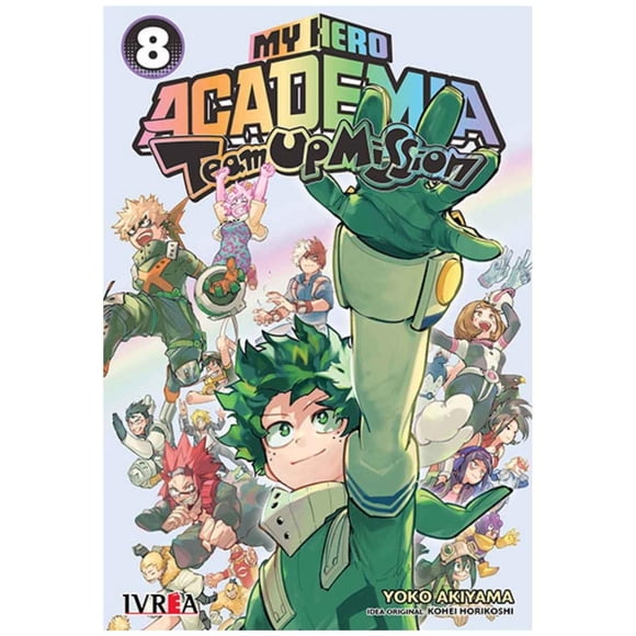 Manga My Hero Academia Team Up Mission 08 Ivrea Argentina