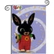thumbnail image 1 of Bing-bandera de jardín temática. Regalo perfecto para fans, amigos y familiares, ideal para actividades al aire libre y decoración de fiestas.28CM*45CM, 1 of 6