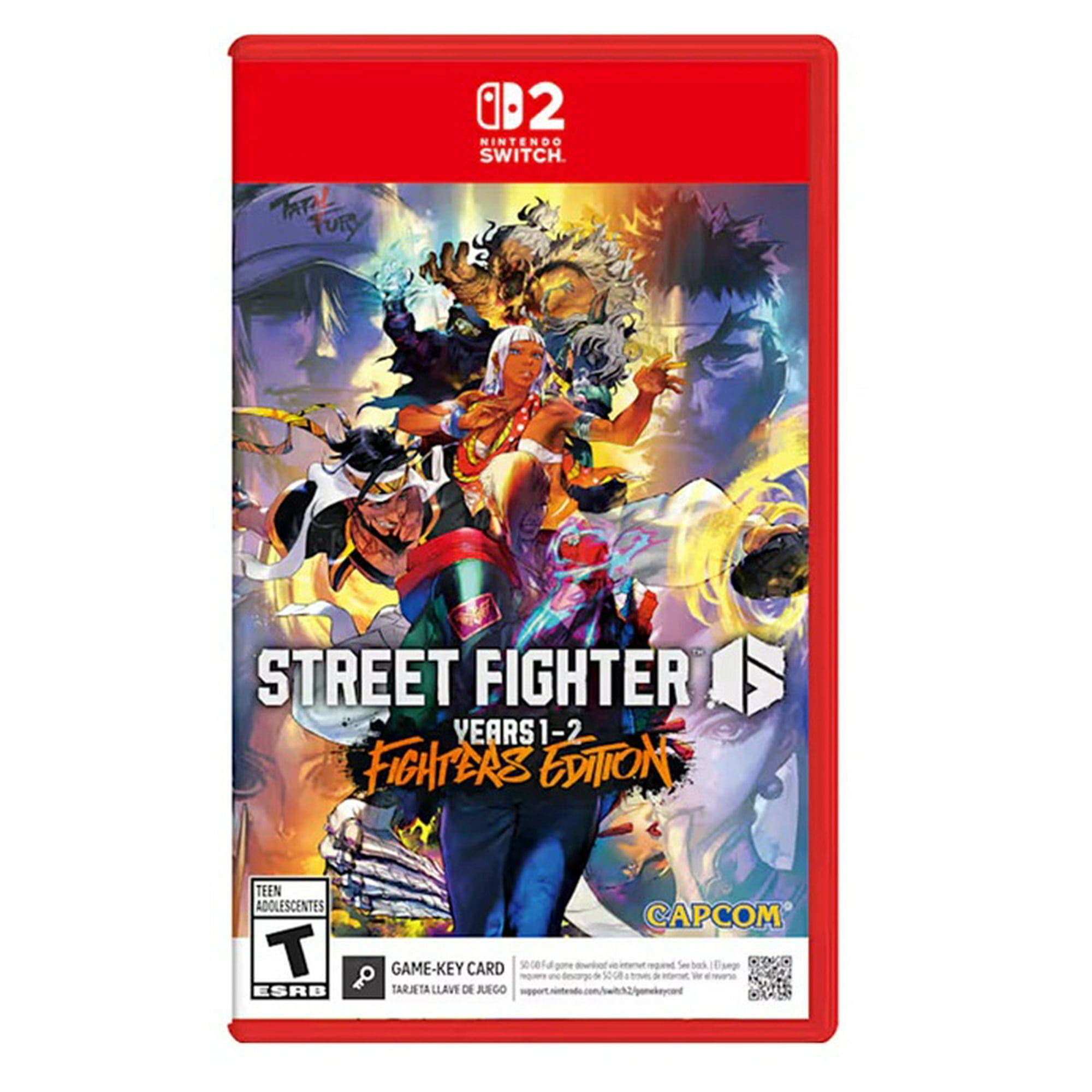 Street Fighter 6 Years 1-2 Fighters Edition Nintendo Switch 2