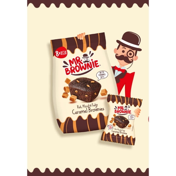 Brownie Caramel, 200 g