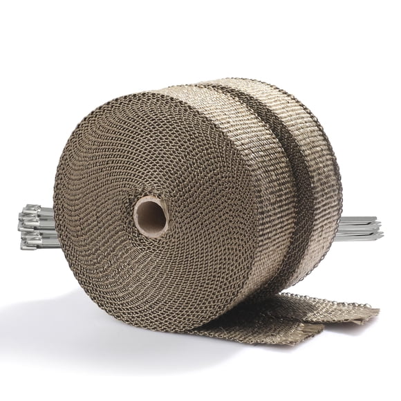 Cabezal De Escape Térmico Titanium De 2 X 15 M Con Bridas