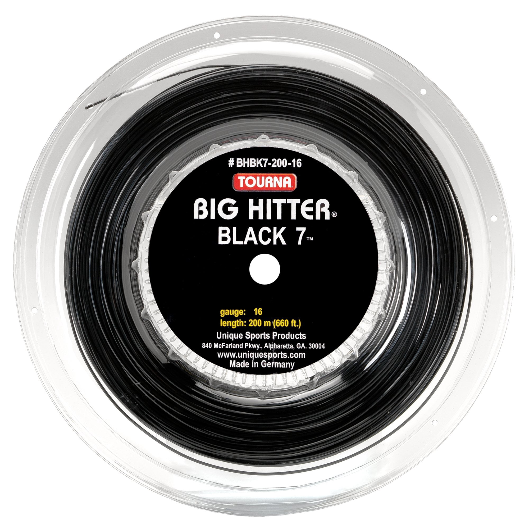 Bobina De Cuerda Tourna Big Hitter Black 7 Ultimate Spin 16 G