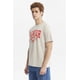 thumbnail image 2 of Polera Hombre Oversize Beige - Vll, 2 of 4