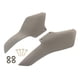 thumbnail image 2 of Parabrisas Laterales De Motocicleta, Parabrisas Acrílico Para BMW R18 B R18 Bagger Grey, 2 of 5
