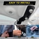 thumbnail image 5 of Soportes de Montaje para Luz de Canaleta en Bisagra del Capó Compatibles con Toyota Tacoma 2016‑2021 (3ª Generación) – Kit de 2 piezas, negro, 5 of 8