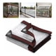 thumbnail image 1 of Lona transparente impermeable con ojales de 4x6mts para exteriores, camping, plantas, jardín, gallinero, arena para gatos, 1 of 8