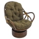thumbnail image 1 of Cojín de silla de chenilla jacquard con estampado Blazing Needles, 1 of 2